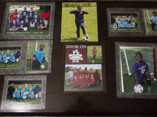 Pictures of Malik’s soccer practices since the age of 4. His father Tamba used to volunteer to help his coaches as most of them haven’t grown up playing the game.